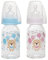 nip Glasflasche 125 ml Boy + Girl mit Trinksauger Silikon Gr. 1 Tee, 2Stück