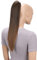 CAISHA 50cm Clip on Zopf Haarteil Pferdeschwanz Haarverlängerung Kunsthaar Glatt Braun Mix H59