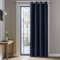 Deconovo Verdunkelungsvorhang Ösen Gardinen Wohnzimmer Vorhang Blickdicht Dicke Thermogardine Kälteschutz warm Hitzeschutz, 242x132 cm(HöhexBreite), Dunkelblau, 1 Stück