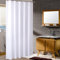 Homehold 200 cm di larghezza da 240 cm di altezza tenda bianca della doccia, tenda impermeabile del bagno del poliestere con i ganci