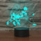 Jinson well 3D Eishockey Spieler Nachtlicht led Lampe optische Nacht licht Illusion 7 Farbwechsel Touch Switch Tisch Schreibtisch Dekoration Lampen USB Spielzeug