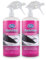 Greased Lightning Crystal Clear Glass and Mirror Cleaner Twin Pack - Fast, Powerful, and Smear-free Cleaning for Car Windscreen, Windows, and Mirrors - 2 x 1 Litre
