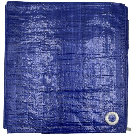 DULA Plane - 2 x 3 Meter - Abdeckfolie - Blau - wasserdichte Plane