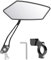 Fahrradspiegel für Lenker (Rechter) Lenkerrückspiegel 360° Drehbar Klappbar Schlagfestes HD Echtglas Rückspiegel, Bike Mirror Zubehör Universal für Fahrrad Ebike E-Scooter Roller Motorrad