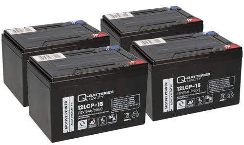 Akku kompatibel 36V 15Ah (4x12V 15Ah) E-Scooter E-Roller