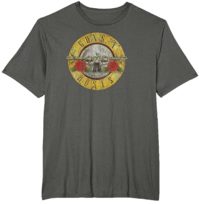 Guns 'n' Roses Vintage Bullet Logo Rock Music Band T-Shirt