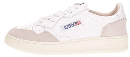 Autry Scarpe Sneakers Unisex in Pelle e camoscio Bianco AULM LS33 (36)