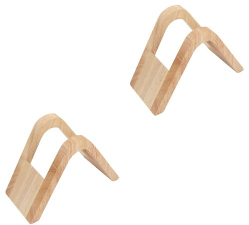 ABOOFAN 2 Stk Aufbewahrungsregal für Kaffeepapier Regalhalterung Kaffeefilterhalter Lagerregale Sieb Filterständer aus Holz Ständer für Papierfilter Gerät Spender Kaffee-Set hölzern