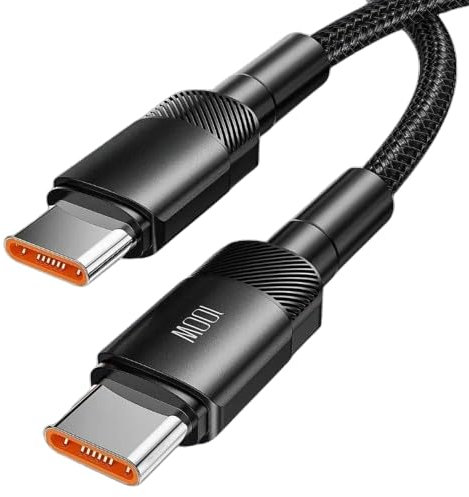 GAREGEAR 100W USB-C to USB-C, Type-C Cable PD 3.0 Quick Charge 4.0 Fast Charging Type C to Type C for iPhone 15 Macbook Samsung(0.5m)