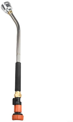 Varita de riego, 1/5.1 cm, 3/10.2 cm, 2.5 cm, 62 cm, lanza de riego de acero inoxidable, vara de riego de color aleatorio para sistema de riego de plantas de jardín (1 pulgada)