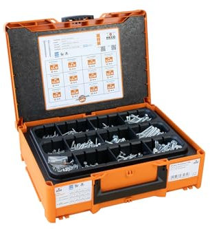 HECO-TOPIX-plus Sortimentskoffer 1760, HECO-Systainer3 M137 mit 1.760 Schrauben