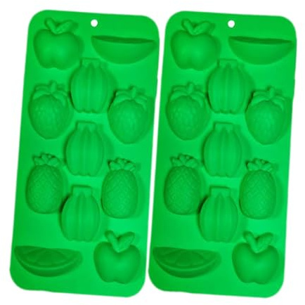Silikon-Eiswürfelform in Obstform, niedliche Ananas-Eiswürfelform, Silikon-Schokoladenform, Küchenhelfer für Süßigkeiten, Schokolade, Eiswürfel, Backform, Cupcake-Dekoration