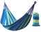 iFutniew 185X100cm Hammock 2 Person Bed Travel Camping Hanging Hammock Swing Lazy Chair,Blue