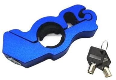 Disco Candado ATV Dirt Street Bikes Bloqueo Manillar De Motocicleta Bloqueo Manija Freno Bloqueo Rueda Carretera Con Llaves