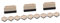 Housoutil 3 Sätze Bettmatte Einstellbar Sofaerhöhungen Im 4er-Pack Bettaufzüge Aufzug Furniture Lifter Tischbeinverlängerung Tischbeinerhöhung Bettrahmenerhöhung Plastik Beige 4 Stück * 3