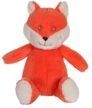 Gipsy Toys – Fuchs Econimals 24 cm – Großes, weiches Plüschtier für Kinder – Großzügige Formen und leuchtende Farben – Zum Dekorieren oder Kuscheln