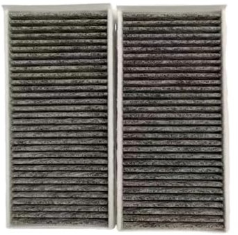 CGHUN Filtro aria auto + filtro abitacolo OEM 64319321875 13717619267 13718692202 for Bmw F45 F46 216i 218i 220i 225i 225xe 2013-2019 X1 F48 Modello filtro Filtri aria abitacolo auto(Cabin air filter)
