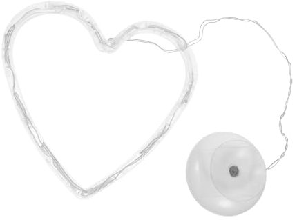 Operitacx Luci Decorative a Ventosa Luci Di Decorazioni Di Decorazioni Per Porta Di Luce Della Ventosa Di Addominali Trasparente