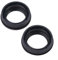 2 Pack Bike Fork Dust Seal Set 28.6-34mm Front Suspension Fork Oil Wiper Seals Bicycle Components(30 * 39.5mm)