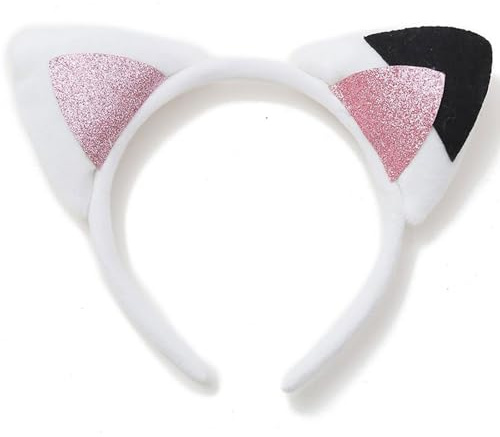 TUKNN Haarreif Katzenohren,Cute Katzenohren Haarband,Katze Haarbänder Haarschmuck,Kopfschmuck Stirnband,Haarband mit Ohren,für Karneval,Mottoparty