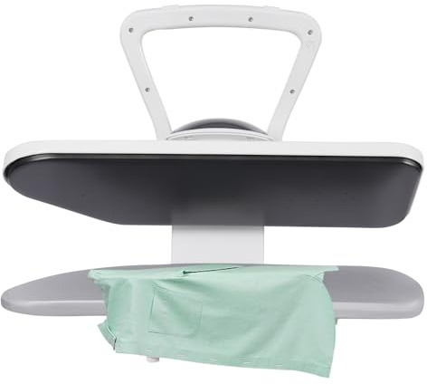 Prensa de planchado a vapor profesional, máquina de planchar defectos con pantalla táctil, falta de lavado para el hogar, 5 configuraciones de tela, tiempo de calentamiento de 3 minutos, 90-200 ℃