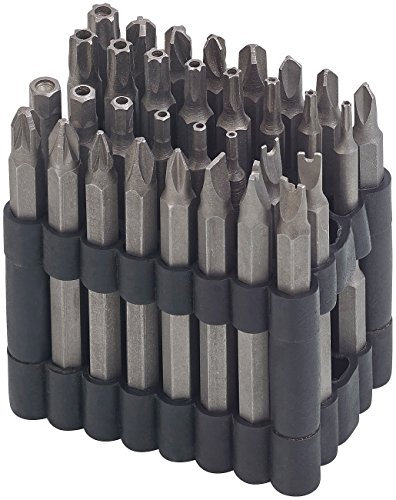 AGT Bit Sets: Bit-Satz 32-teilig (Chrom-Vanadium) (Torx Bits, Schraubaufsätze, Schraubenzieher)