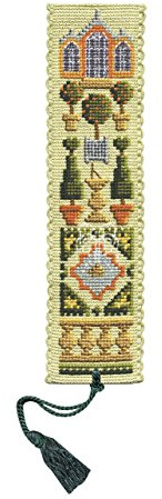 Textile Heritage Collection Cross Stitch Bookmark Kit - Orangery