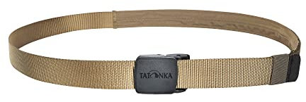 Tatonka Reisegürtel Travel Waistbelt 30mm - Gürtel mit Geld-Geheimfach an der Innenseite - 130 cm lang / 3 cm breit (Khaki)
