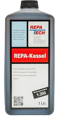REPA-KESSEL Dichtmittel für Öl- oder Gaskessel | Wasserverlust bis zu 800 Liter am Tag