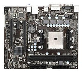 Asrock F2A55M-DGS Mainboard Sockel FM2 (AMD A55, Micro-ATX, 2X DDR3, 6X SATA II, AMD Radeon HD 7000, DVI-D, 5.1 Audio, 4X USB 2.0)