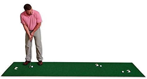 Putt-A-Bout Golf Putting Mat, 3 x 11-Feet, Green