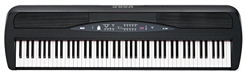 Korg SP280BK Digitales Piano mit Lautsprecher, 88 Tasten