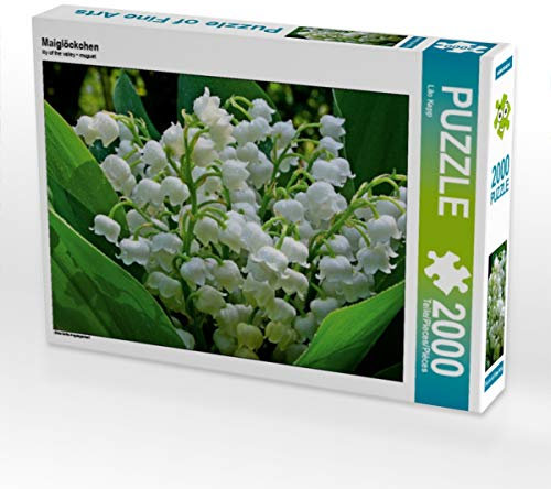 CALVENDO Puzzle Maiglöckchen 2000 Teile Puzzle quer | 2000 Teile Lege-Größe 90 x 67 cm Foto-Puzzle für glückliche Stunden