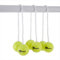 Uber Games Ladder Toss Bolas (3 pcs), Yellow, Kid-friendly, Soft Plastic Balls and Nylon Rope