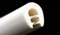 KS-TPE0-2,5W Kantenschutz aus Thermoplast (TPE) von SMI-Kantenschutzprofi - Klemmbereich 0,5-2,5 mm - Weiß - Klemmprofil - einfache Montage, selbstklemmend ohne Kleber (3 m)