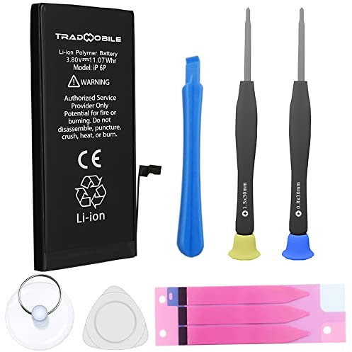 Kit Batterie Interne pour Iphone au Lithium Rechargeable Haute capacité + kit démontage + Sticker Autocollant pour Coller la Batterie (Iphone 6 Plus (2915 mAh))
