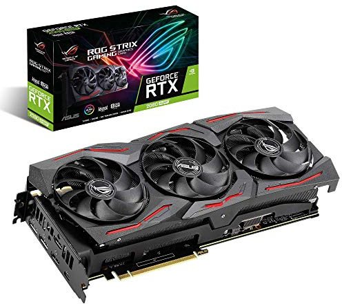 ASUS ROG Strix GeForce RTX 2080 Super Advanced Overclocked 8G GDDR6 HDMI DP 1.4 USB Type-C Carte graphique gaming (ROG-STRIX-RTX-2080S-A8G)