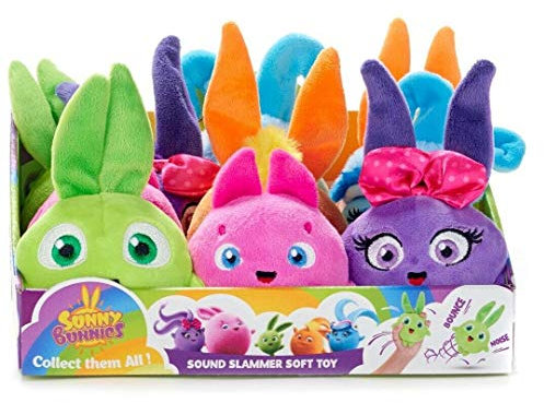 Sunny Bunnies Kleines Set mit 5 Sound-Spielzeugen, 15 cm