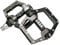 Pozzobon 9/16 Fahrradpedale CNC Aluminium Mountainbike Fahrrad Pedale, rutschfeste Pedalen mit 3 Abgedichtete Lager für MTB BMX Rennrad Trekking Road Bike City Bike 328 (Titanium)