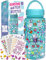 PURPLE LADYBUG DIY Personalisierte Trinkflasche Bastelset Kinder ab 6 Jahre - Geschenk Mädchen 10 Jahre - Basteln Mädchen 8 Jahre - Kreativ Set für Kinder 9 Jahre - Einhorn Geschenke für Mädchen