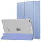 MoKo Étui Smart Cover pour New iPad 9ème Génération 2021, Étui à Rabat avec Support et Semi-Transparent Protecteur pour iPad 8e Génération 10.2 2020/iPad 7e Génération 10.2 2019, Lavande Violette