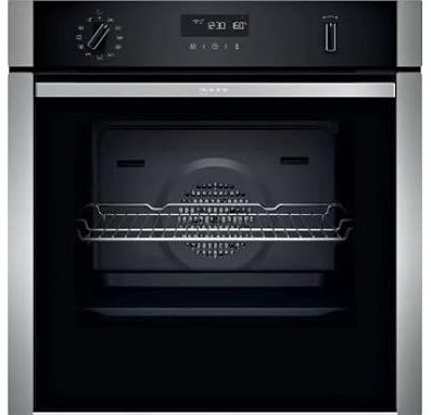 Neff horno multifunción integrado 71l 60cm con pirólisis de acero inoxidable b6acm7ah0