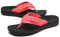 SOLLBEAM Orthopädische Damen-Flip-Flops, bequem, Zehentrenner, mit Fußgewölbeunterstützung, Fersenschale, Pink, 39 EU