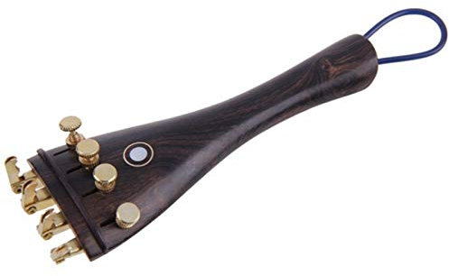 Ebenholz 4/4 Violine Geige Saitenhalter