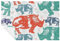 VAPOKF Afrika-Nashorn-Silhouetten-Drucke, weich, warm, gemütlich, Decke, Überwurf für Bett, Couch, Sofa, Picknick, Camping, Strand, 150 x 100 cm