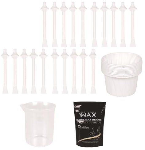 Healifty Kit D'Outils Pour Le Nez Tondeuse À Sourcils Nettoyage Avec Retrait De Beauté Pointe Applicateur Poils Professionnels Indolore Cire Spatules De Sécurité Perles Pour