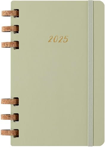 Moleskine Weekly & Monthly Planner, 12-Monats-Wochen-und Monatsplanner, Fester Einband und Elastischer Verschluss, Farbe Crush Kiwi, GroßesFormat 15x21 cm