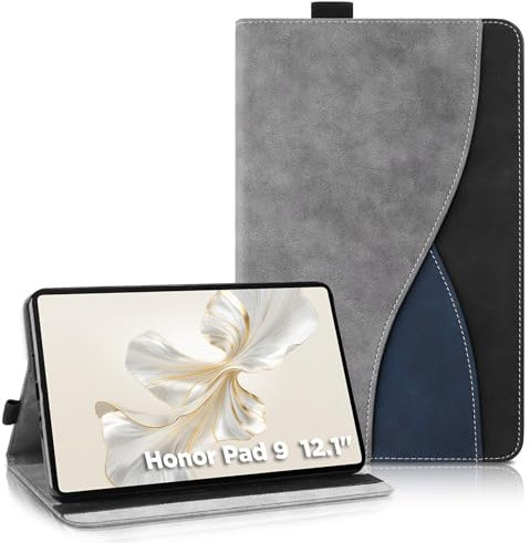 AsWant Étui Coque Compatible avec Honor Pad 9, Housse de Protection avec Fonction Support Coque Tablette Honor Pad 9 12.1 Pouces (Gray)