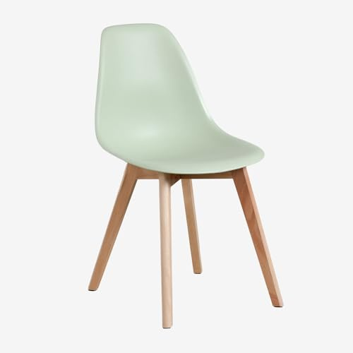 SKLUM Pack 4 Esszimmerstühle Scand Nordic -