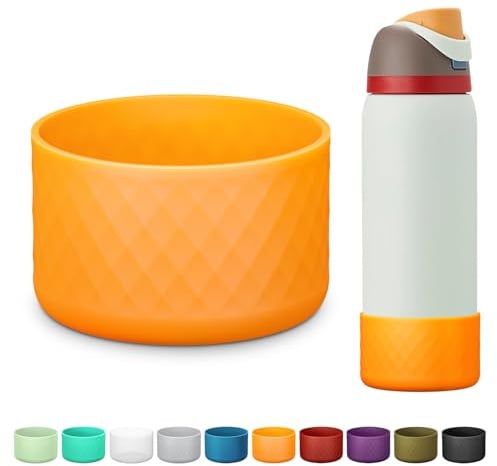 Silicone Boot for Owala Water Bottle 40 oz, Anti-Slip Protective Sleeve for FreeSip/Twist/Flip Stainless Steel Water Bottles Accessories
